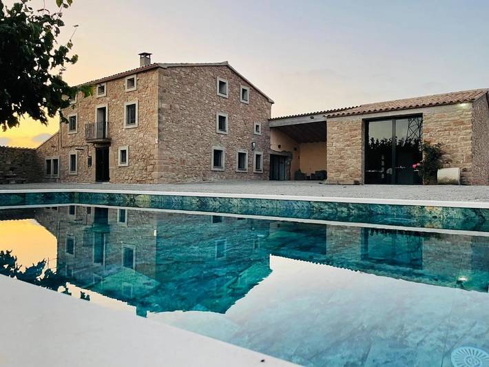 Casa rural para 13 personas, con vistas además de piscina y jardín en Anoia (España) - 2