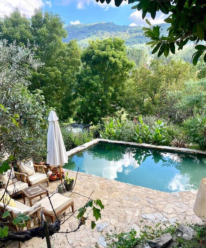 Apartamento de férias para 5 pessoas, com vista e jardim e ainda piscina em Seia