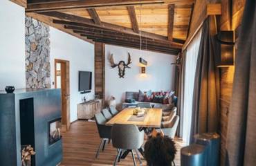 Ferienhaus für 6 Personen, mit Balkon und Sauna in Scharnitz