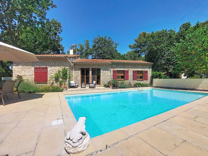 Maison de vacances pour 6 personnes, avec piscine ainsi que terrasse et jardin - 1