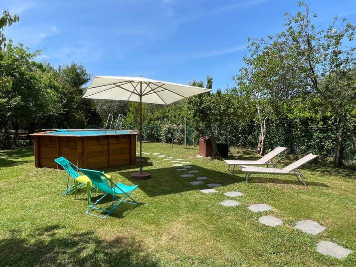 'Aia Sole' mit eigenem Pool in Massarosa, Italienische Riviera