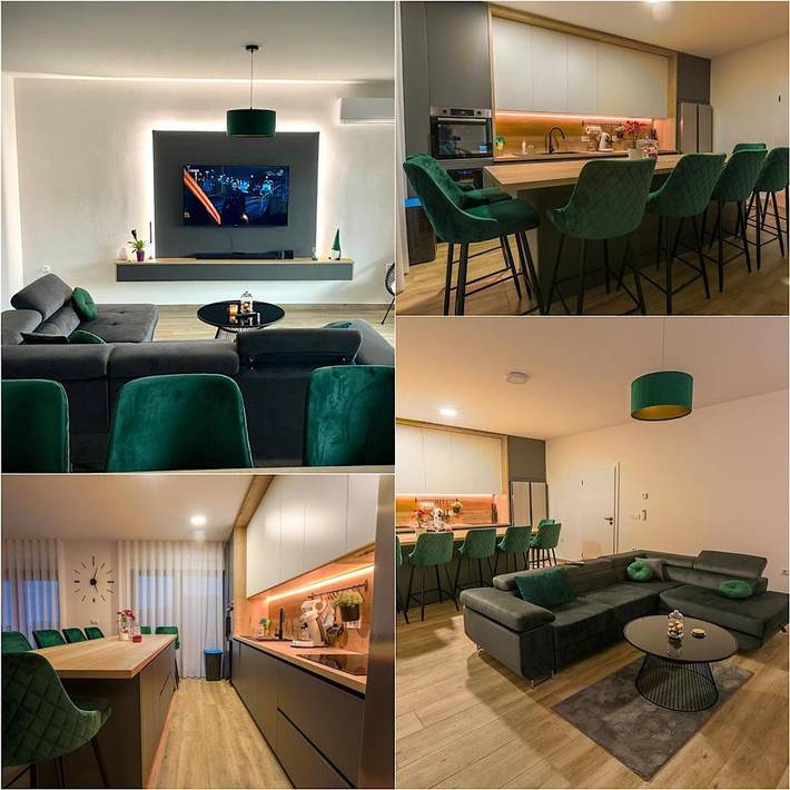 Gîte pour 6 personnes, avec vue et balcon dans Nova Gradiska