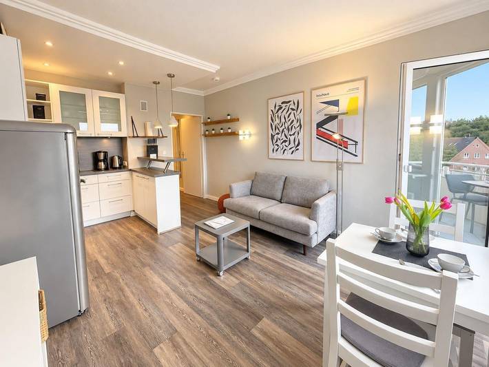 Ferienwohnung für 2 Personen, mit Balkon - 1