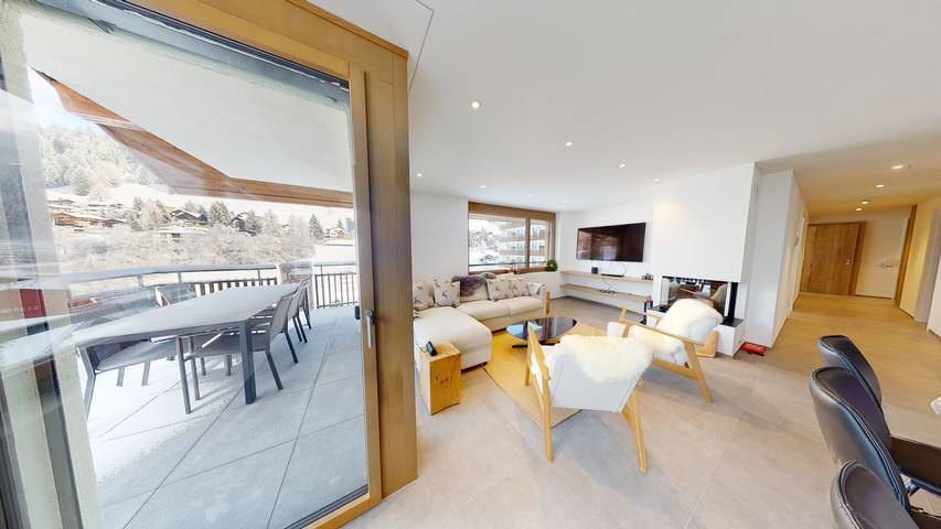 Gîte pour 6 personnes, avec balcon, adapté aux familles dans Lenzerheide - 4