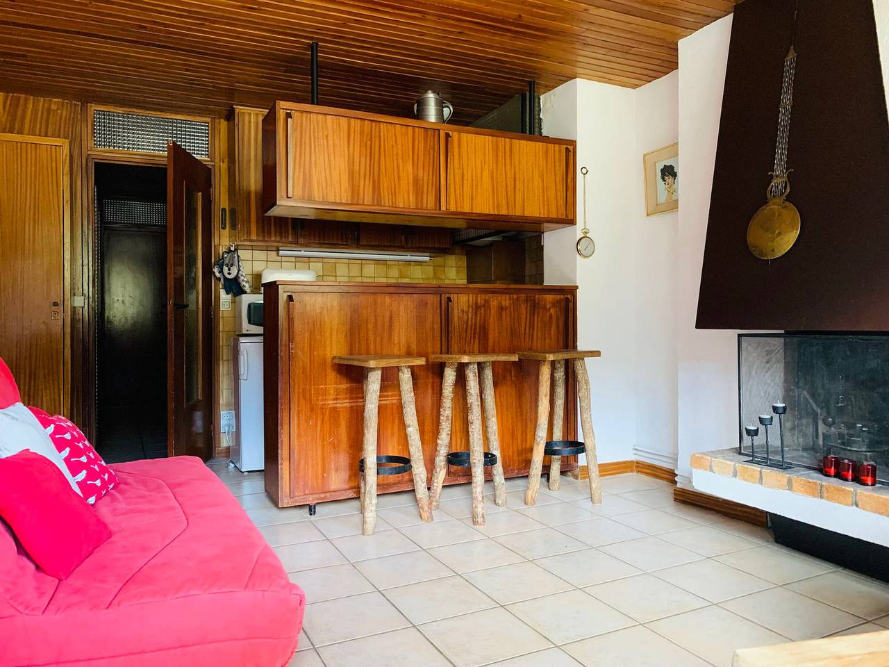 Apartamento entero, Apartamento para 5 pers. orientado al sur con balcón, bonita vista, Pra-Loup in Pra-Loup, Uvernet-Fours