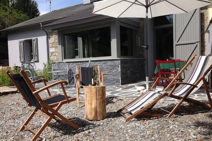 Ferienhaus für 8 Personen, mit Terrasse und Garten, mit Haustier - 1