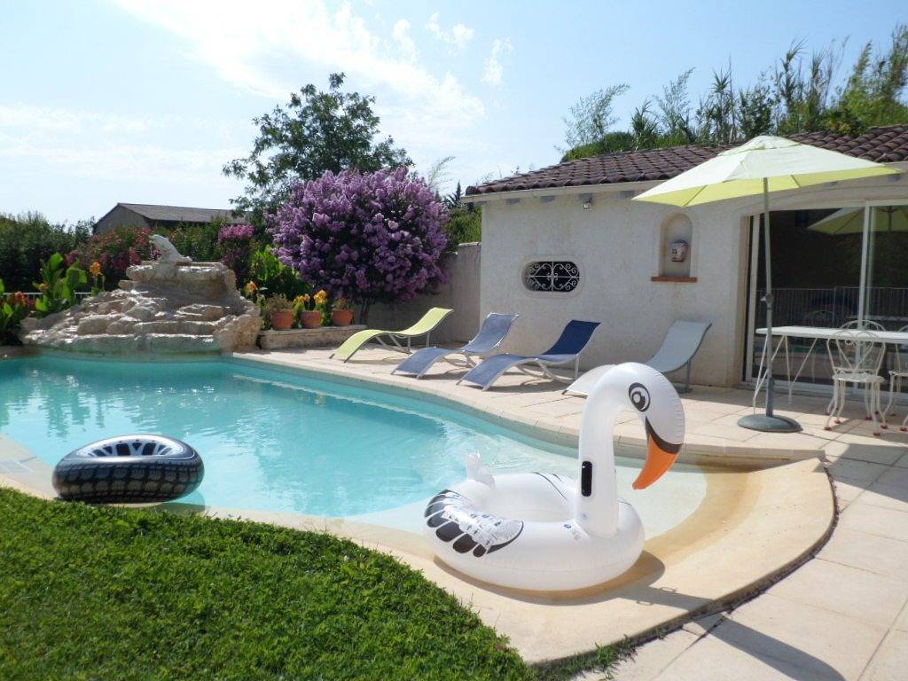 Le Mas Bleu, piscine privée, entre Alpilles et Luberon in Mallemort, Région d'Arles
