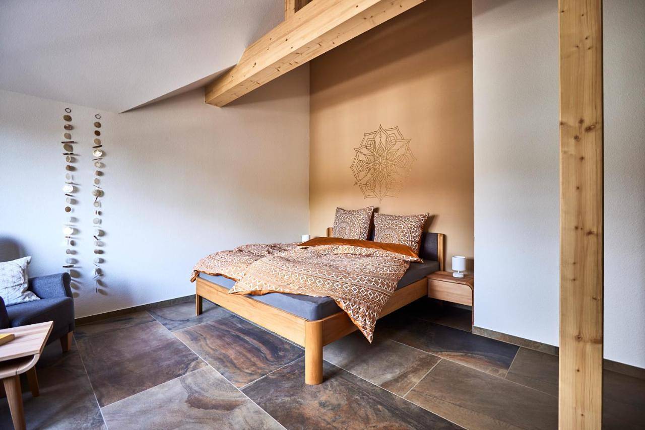 Double Room with Garden View in Offenbourg, Forêt-Noire centrale