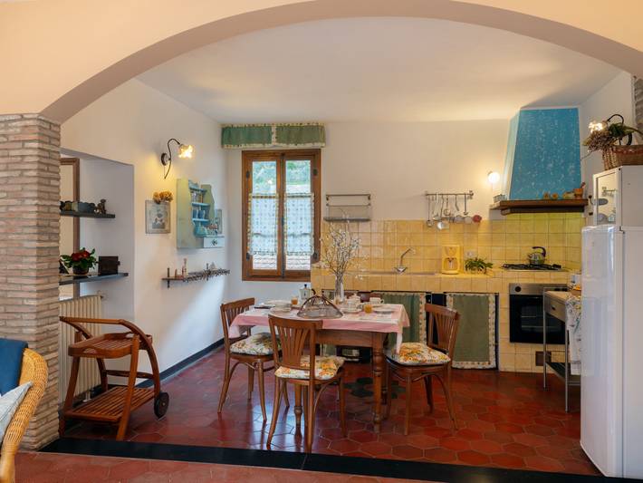 Ferienwohnung für 4 Personen, mit Garten und Terrasse in Dolcedo - 2