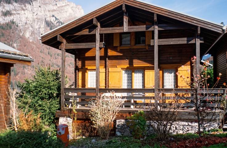 Chalet pour 3 personnes, avec Terrasse