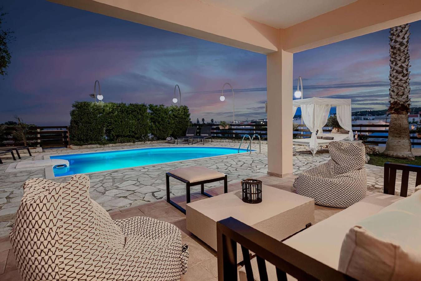 Holiday house with private pool for 8 persons approx. 225 qm in Gerani by Rethymnon, Crete (West Crete) in Gerani (Rethymno), Nikiforos Fokas