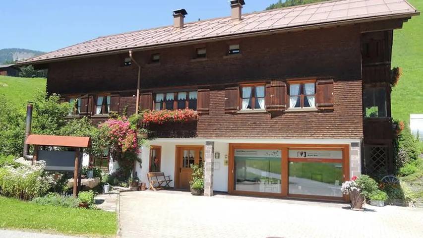 Ferienwohnung für 3 Personen, mit Garten in Schoppernau