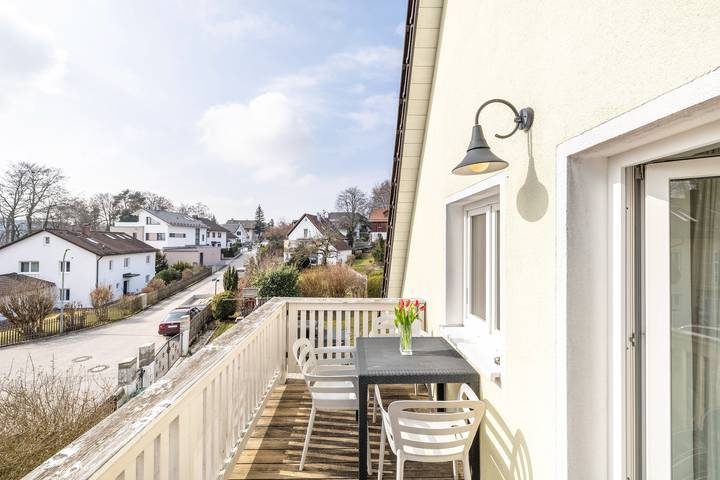 Ferienwohnung für 4 Personen, mit Balkon in Münchner-umland