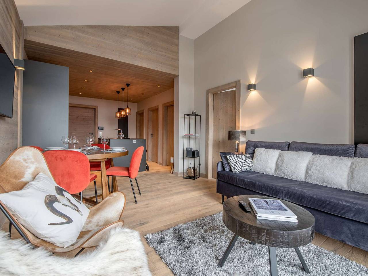 Appartement entier, Courchevel 1550 - 5 pers, centre, parking, Wi-Fi in Saint-Bon-Tarentaise, Massif de la Vanoise