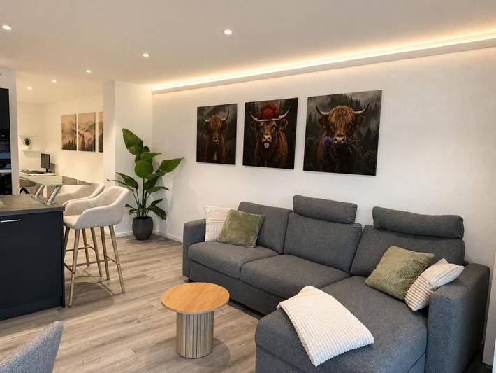 Appartement de vacances pour 4 personnes, avec terrasse et vue, animaux acceptés - 1