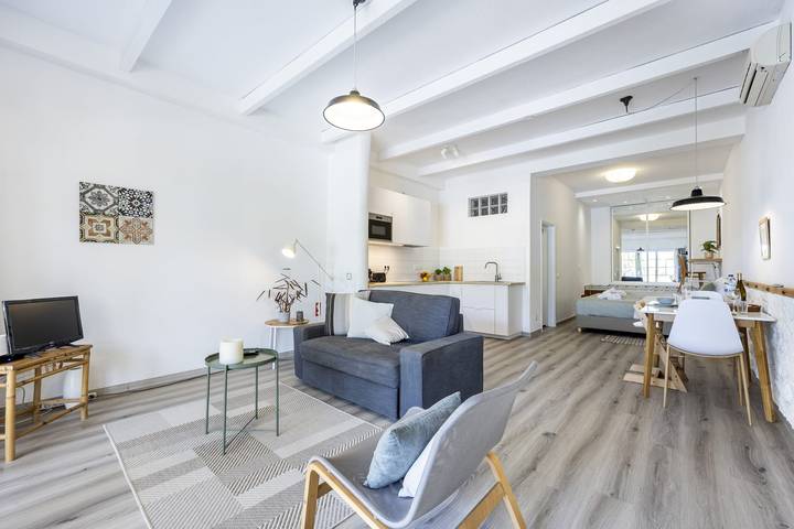 Studio für 3 Personen, mit Pool und Terrasse sowie Garten - 1