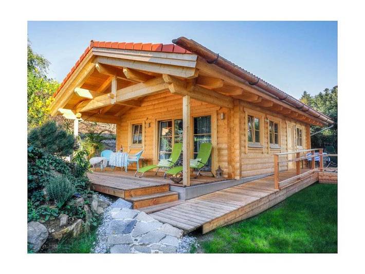 Chalet für 3 Personen, mit Ausblick und Garten - 1