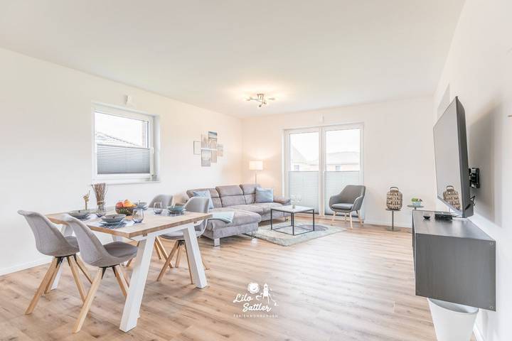 Bungalow für 4 Personen, mit Terrasse und Garten in Büsum, Kreis Dithmarschen