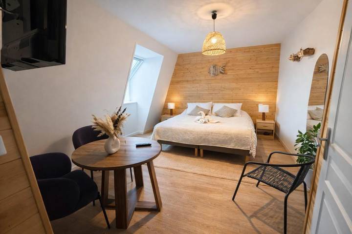 Hôtel pour 2 personnes, avec terrasse et jardin à Woignarue - 4