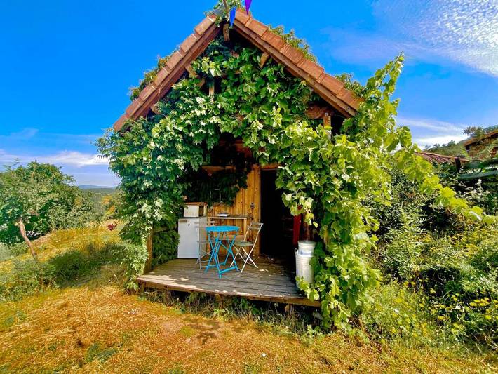 Maison de vacances pour 4 personnes, avec jardin ainsi que terrasse et vue, animaux acceptés