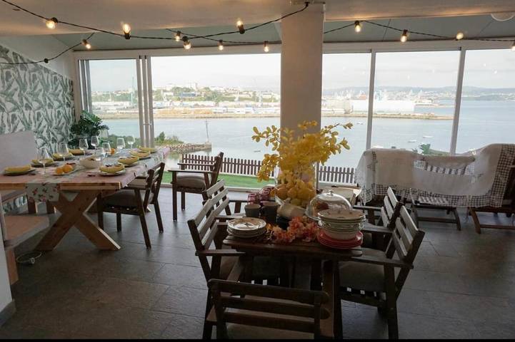 Location de vacances pour 12 personnes, avec jardin et vue à Ferrol - 3