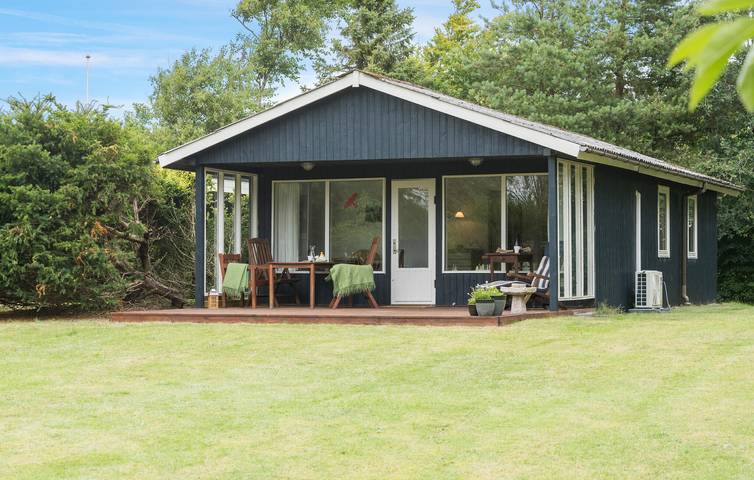 Ferienhaus für 4 Personen, mit Terrasse und Garten am Ringkøbing Fjord