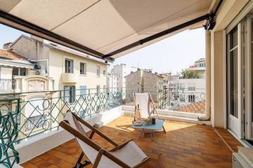 Gîte pour 2 personnes, avec terrasse à Nice