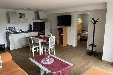 Gîte pour 3 personnes, avec jardin à Lebach