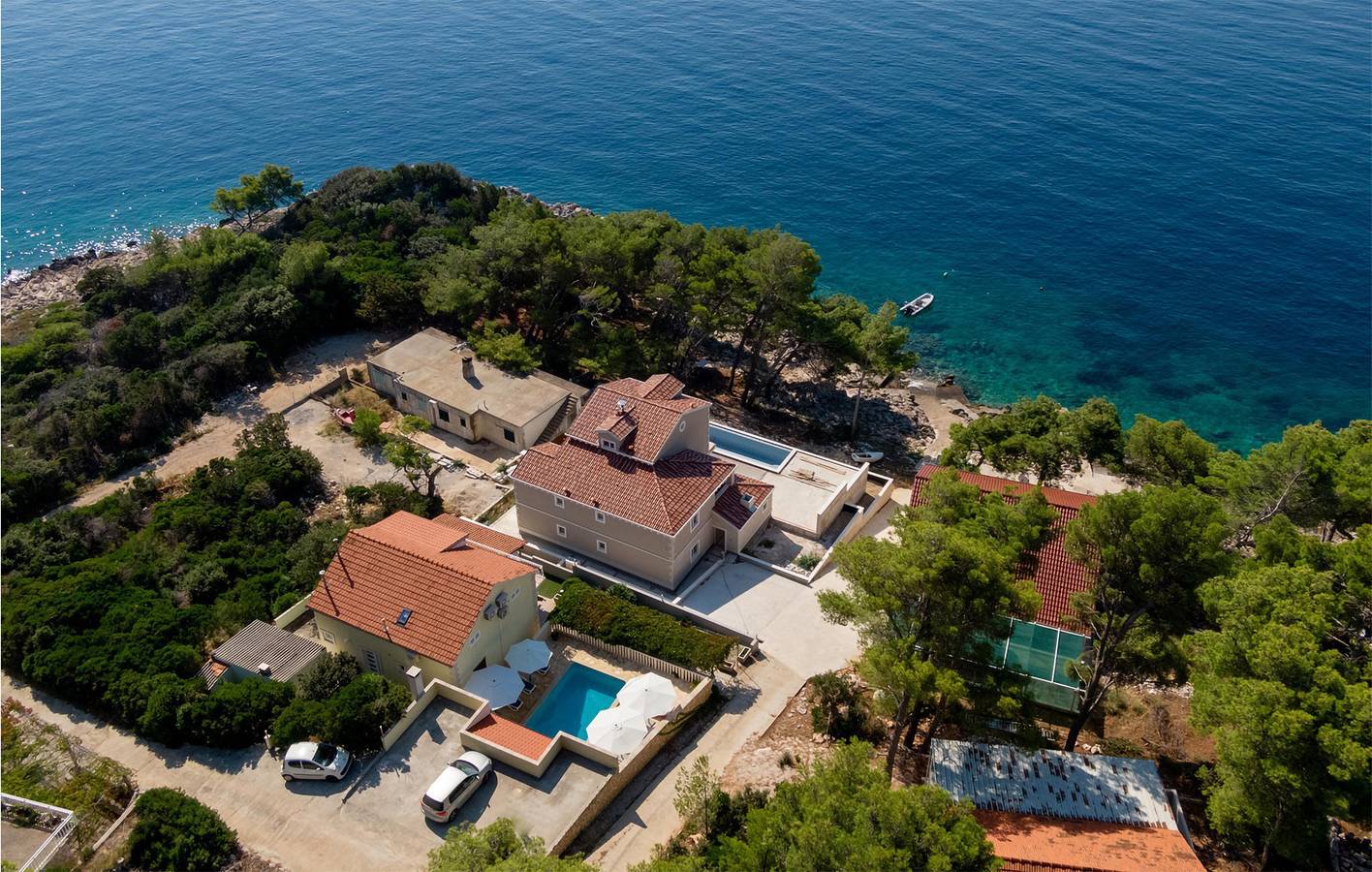 Ferienhaus für 8 Personen mit Pool in Blato, Korcula