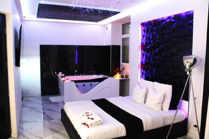 Appartement de vacances pour 2 personnes, avec balcon et jacuzzi