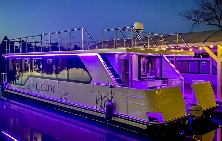 Hausboot für 6 Personen, mit Terrasse und Ausblick sowie Seeblick in Belgien - 2