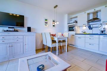 Ferienwohnung für 4 Personen, mit Balkon/Terrasse und Sauna sowie Balkon in Sahlenburg