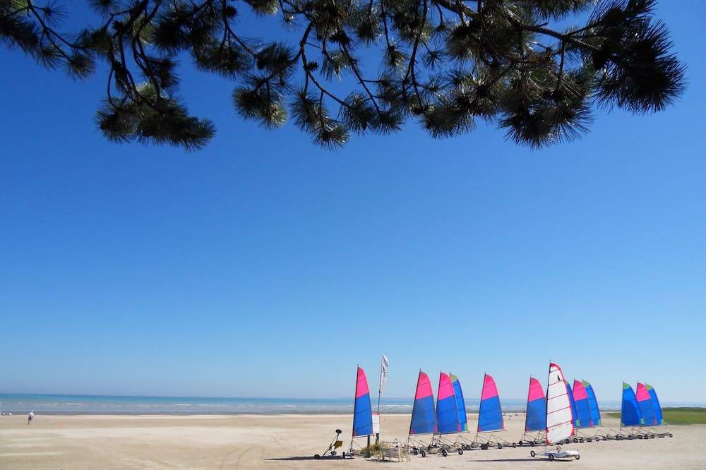 Apartamento entero, Bay en Mt. St. Michel 35m2 bonita casa de campo, / sauna privada tranquila, mar 50m in Cherrueix, Bahía del Monte Saint-Michel