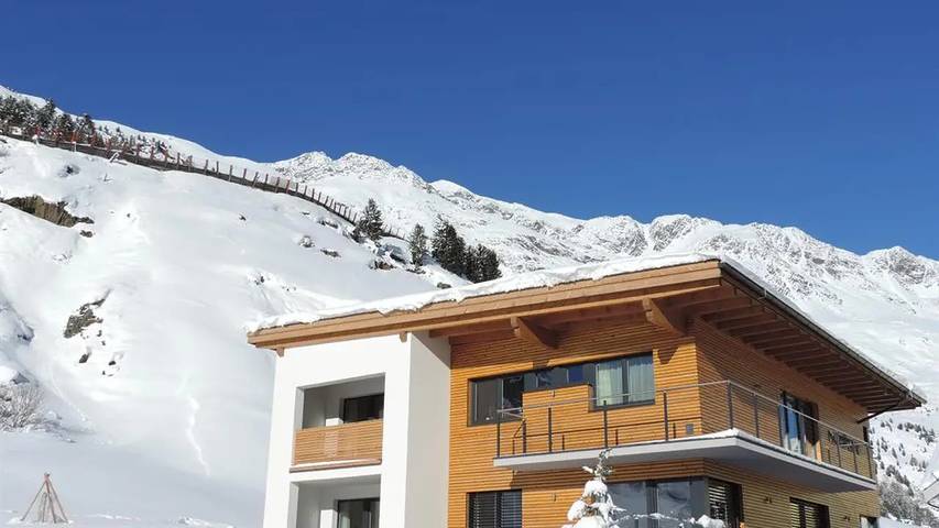 Vakantiewoning voor 6 personen, met balkon in Vent