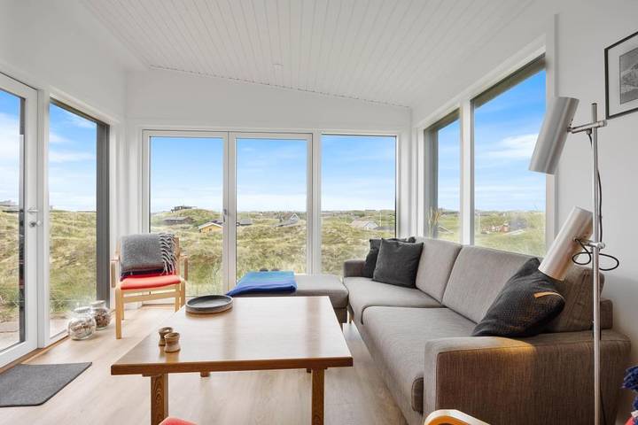Ferienhaus für 4 Personen, mit Ausblick und Terrasse sowie Balkon/Terrasse in Houvig - 4