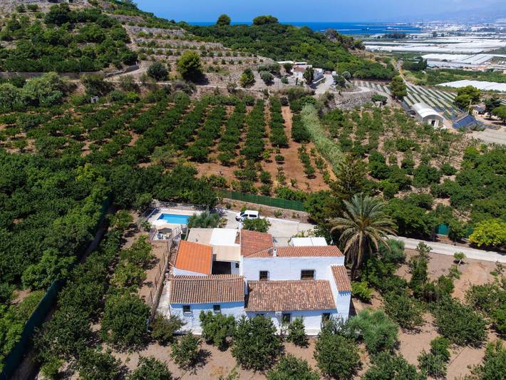 Casa rural para 7 personas, con jardín en Motril