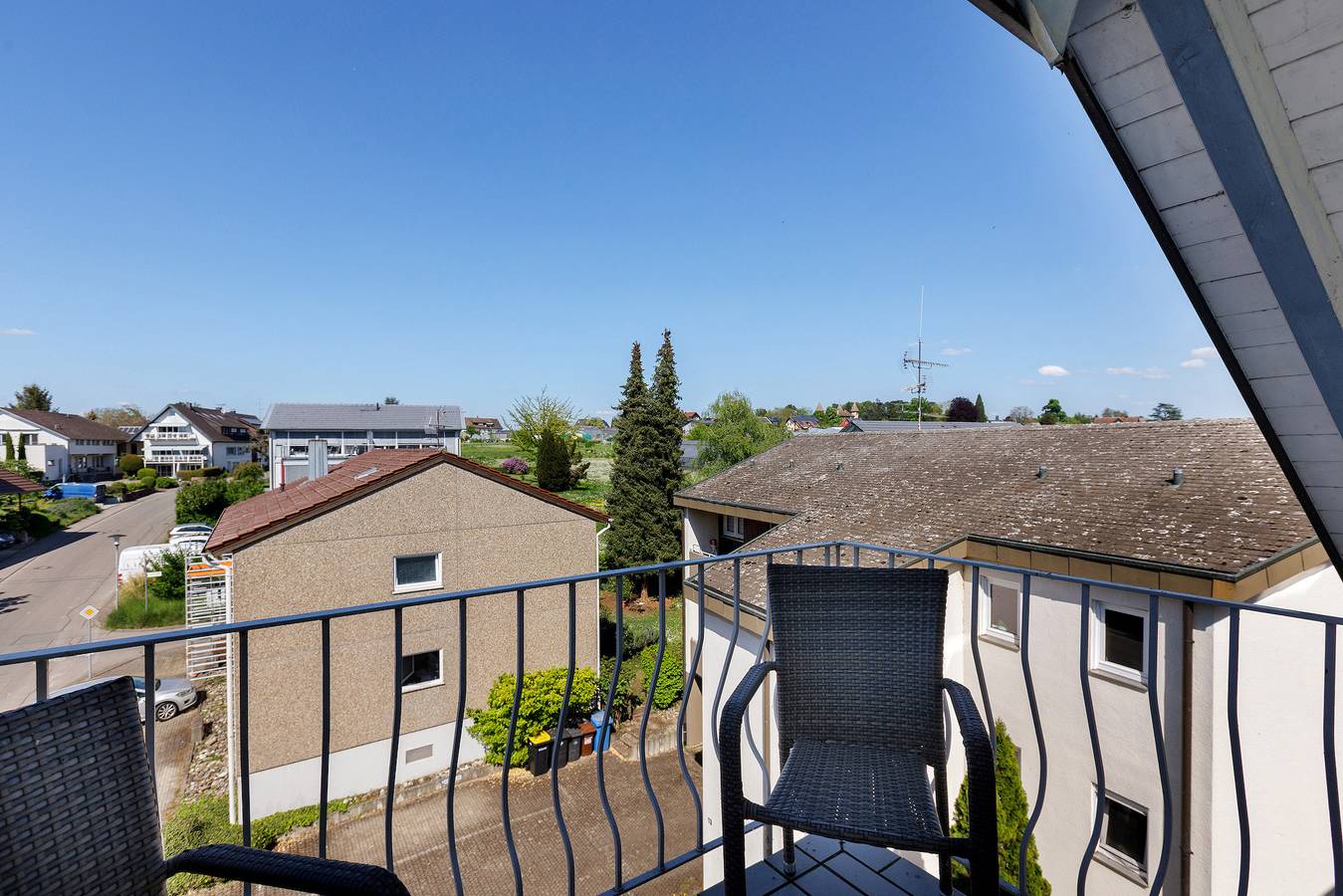 Suite - Vierbettzimmer mit Inselblick und Balkon in Reichenau, Untersee