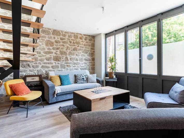 Gîte pour 6 personnes, avec terrasse dans Office de Tourisme de Cancale