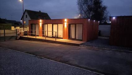 Maison de campagne pour 4 personnes, avec terrasse à Biville-sur-Mer