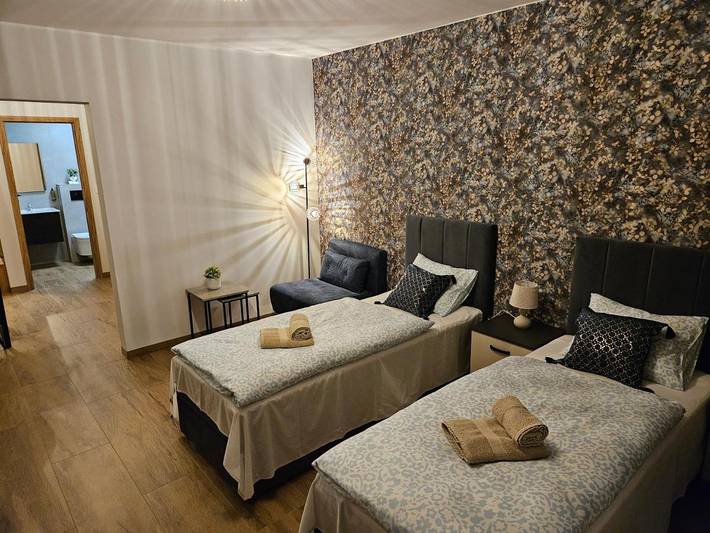 Ferienwohnung für 2 Personen, mit Garten und Ausblick