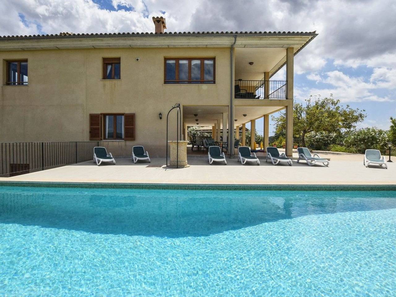 Ferienvilla mit Garten, Grill und Terrasse in Moscari, Selva (Mallorca)