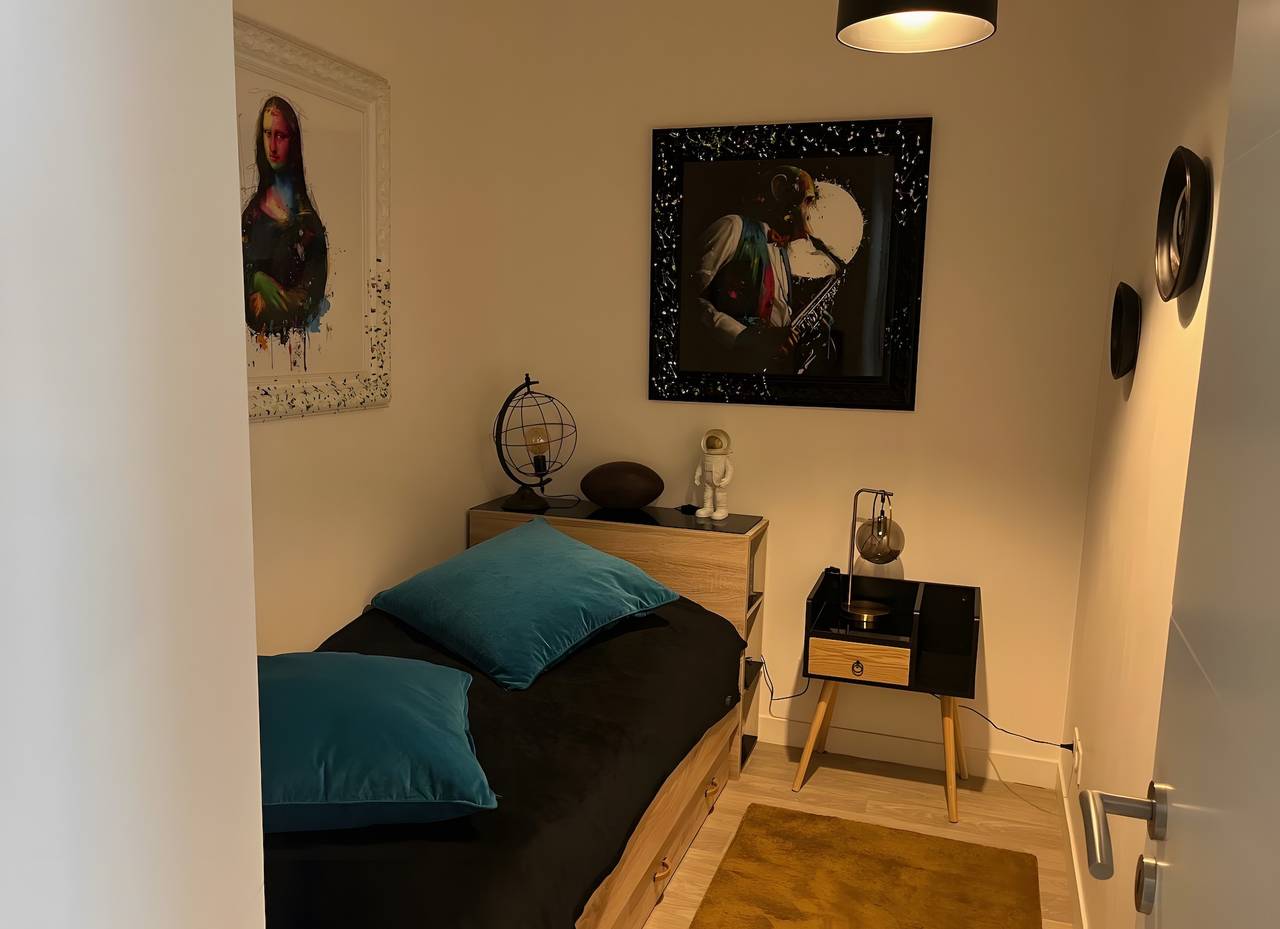 Appartement 'Le Refuge T2 Cabine' met balkon en wifi, foto 9