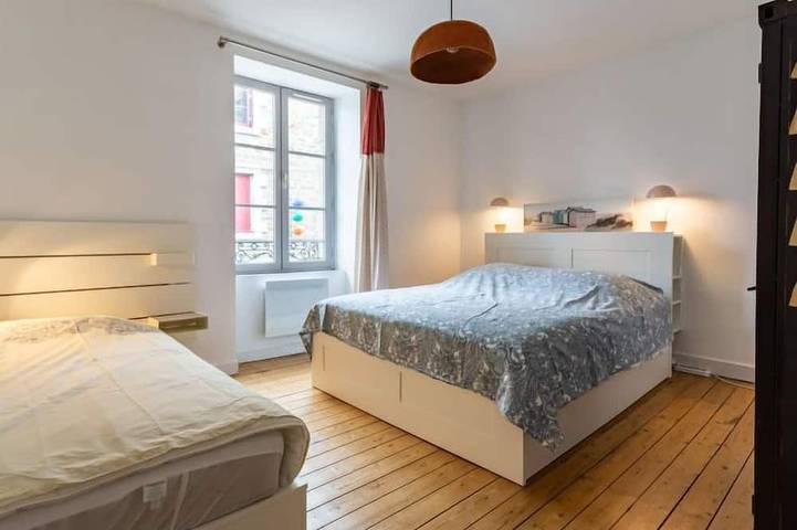 Gîte pour 6 personnes, avec terrasse et balcon/terrasse dans Office de Tourisme de Cancale - 2