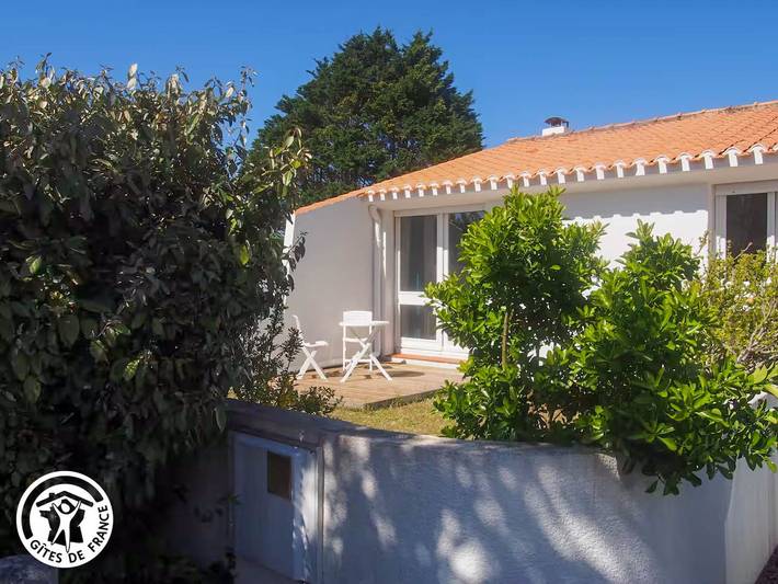 Gîte pour 4 personnes, avec Terrasse et Jardin à Saint-Hilaire-de-Riez