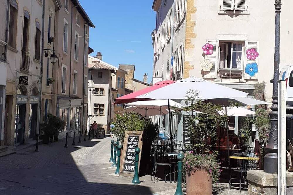 Apartamento entero, Trévoux: Loft Ravissant Avec Terrasse in Trévoux, Región de Bourg-en-Bresse