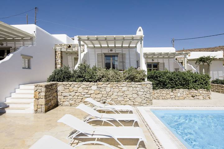 Location de vacances pour 10 personnes, avec piscine et terrasse dans Mykonos - 3