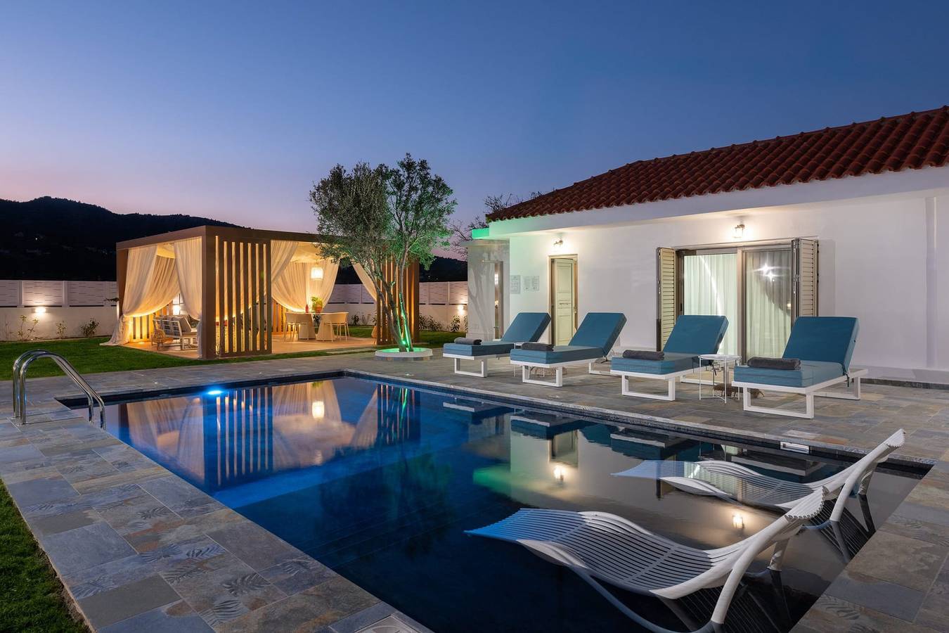 Villa für 4 Personen mit Terrasse in Kalathos, Rhodos