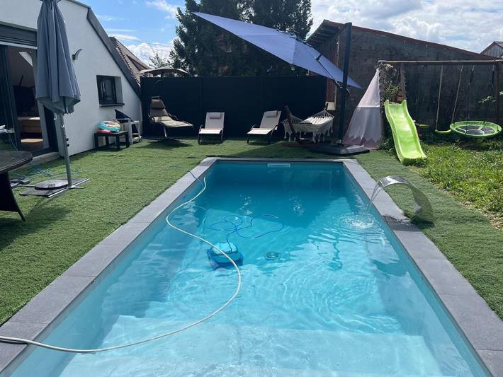 Maison de vacances pour 13 personnes, avec jardin ainsi que jacuzzi et piscine