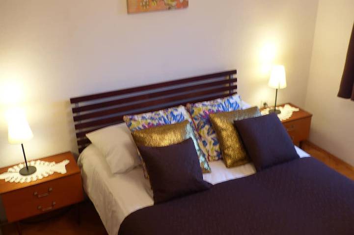 Ferienhaus für 6 Personen, mit Garten und Balkon