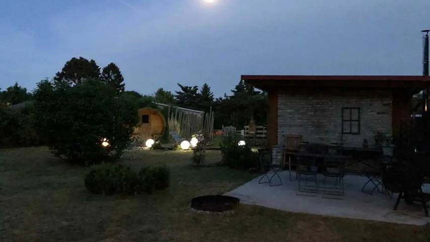 Bungalow für 3 Personen, mit Garten und Sauna in Zempin - 2